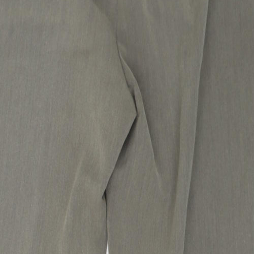 M&S Womens Grey   Dress Pants Trousers Size 16 L25 in