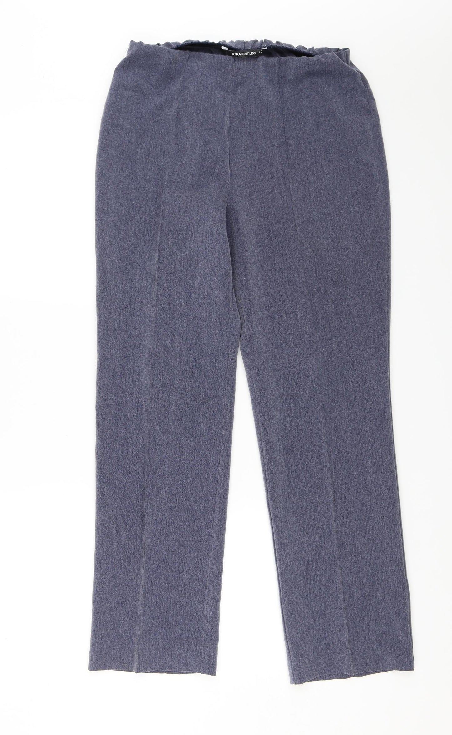 Bonmarché Womens Blue   Trousers  Size 10 L28 in