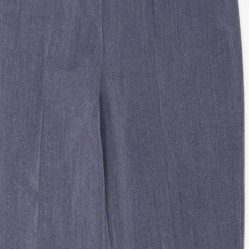Bonmarché Womens Blue   Trousers  Size 10 L28 in