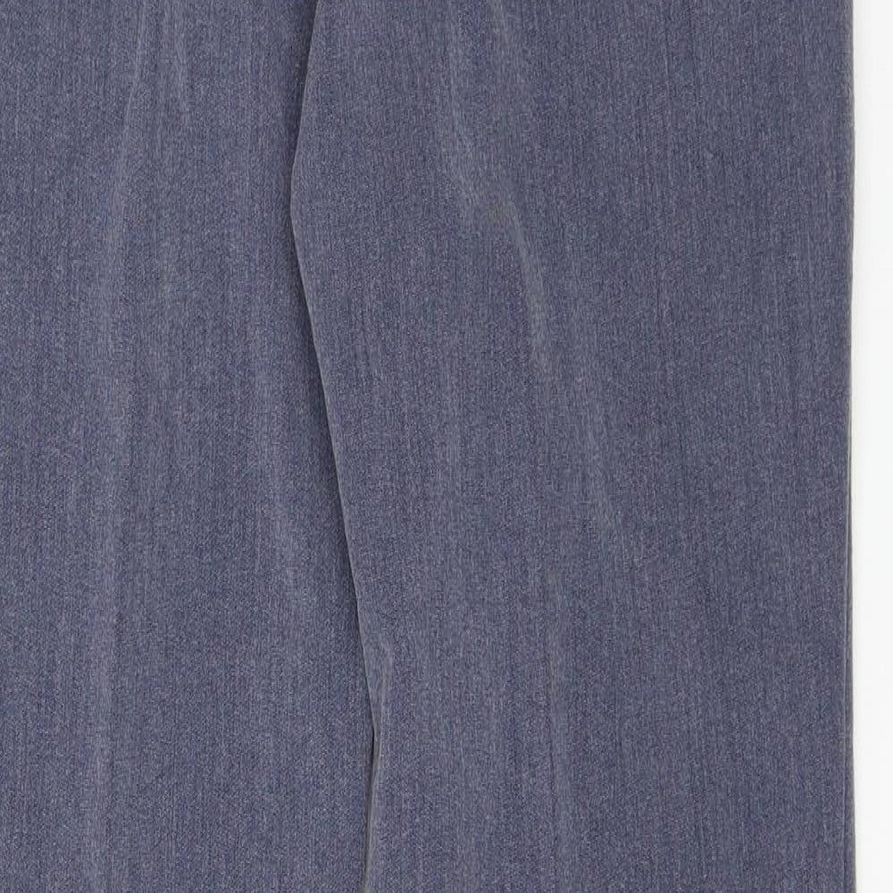 Bonmarché Womens Blue   Trousers  Size 10 L28 in