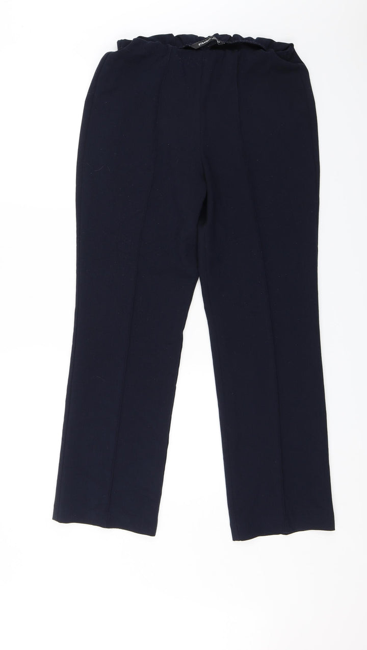 Bonmarché Womens Blue   Trousers  Size 10 L27 in