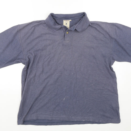 Preworn Mens Blue    Polo Size L