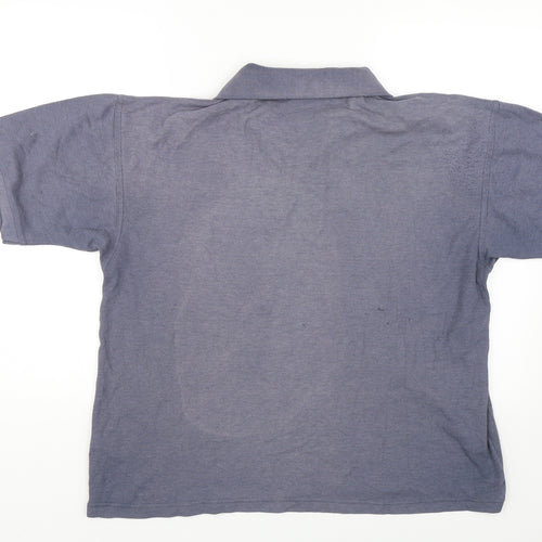 Preworn Mens Blue    Polo Size L