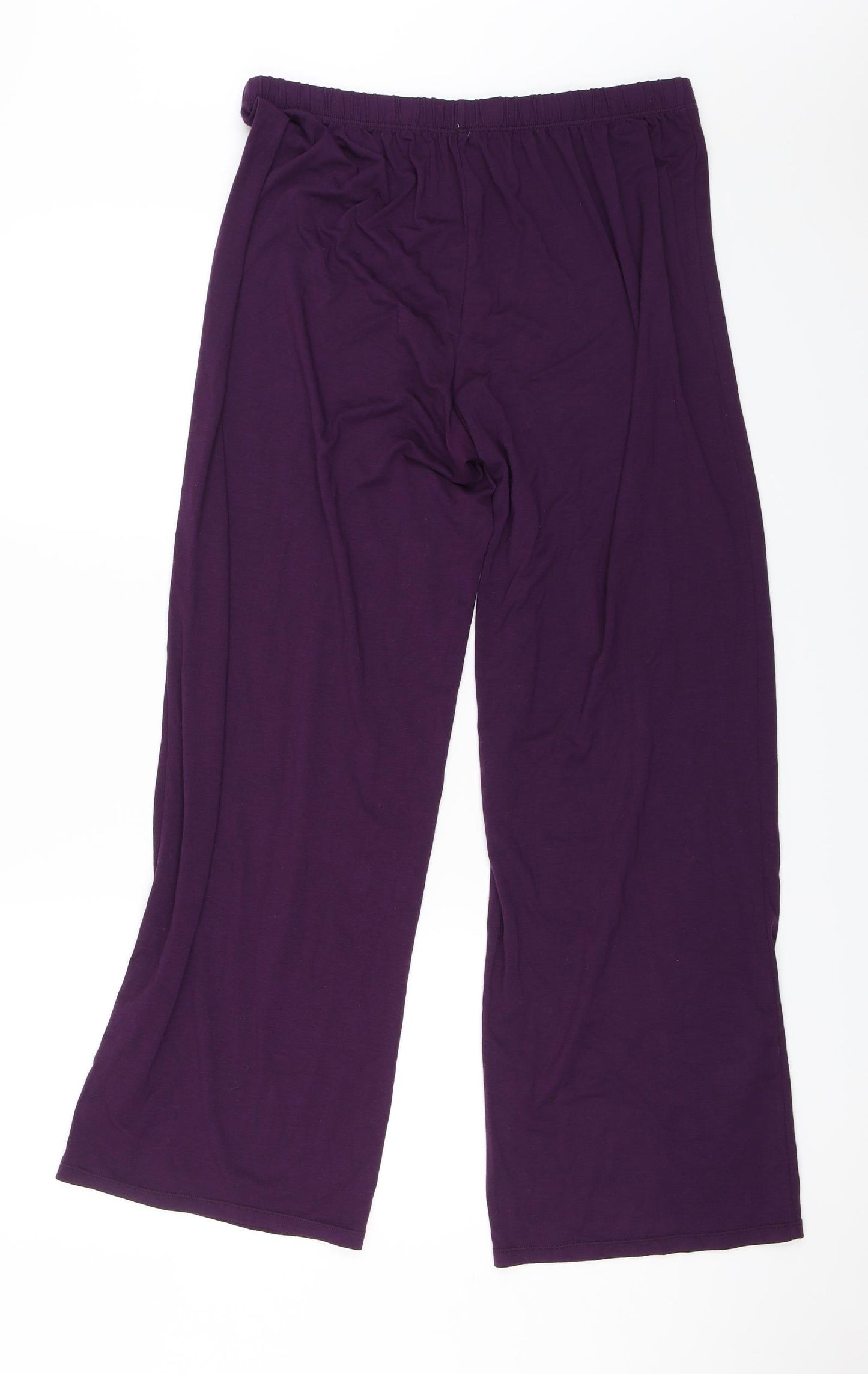 George Womens Purple   Trousers  Size 12 L27 in