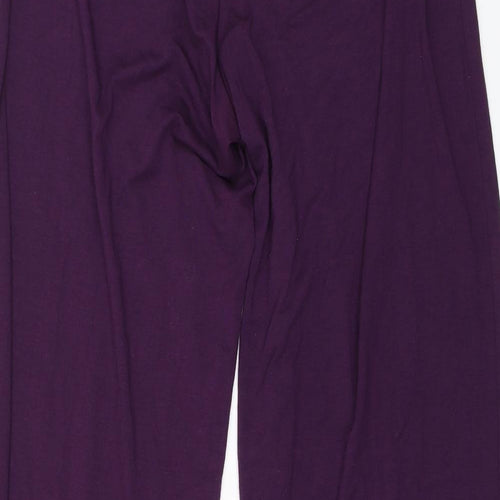 George Womens Purple   Trousers  Size 12 L27 in