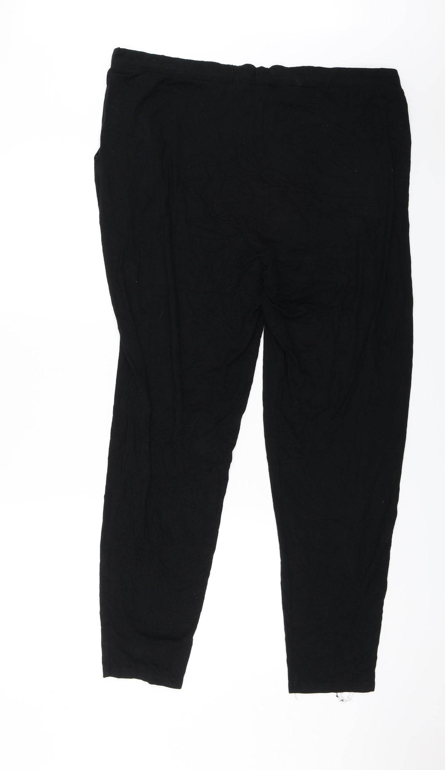 NEXT Womens Black   Trousers  Size 20 L27 in