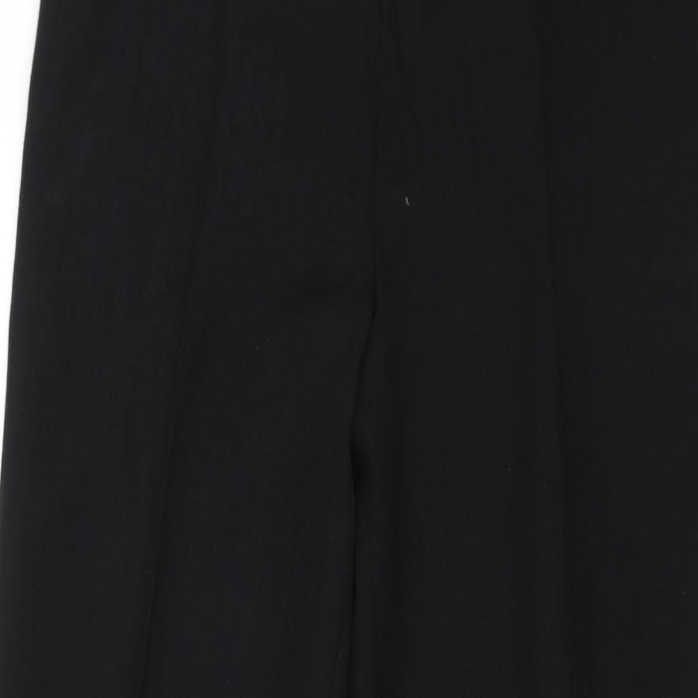 M&S Womens Black   Dress Pants Trousers Size 12 L25 in