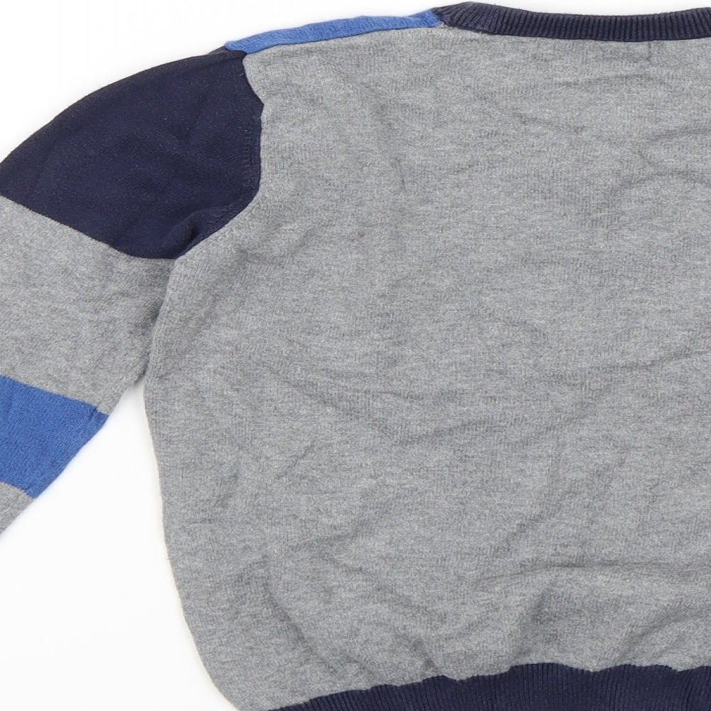 George Boys Blue   Pullover Jumper Size 7-8 Years