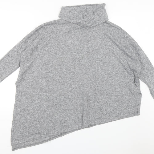New Look Womens Grey   Pullover Jumper Size S