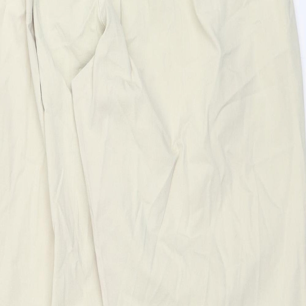 Maine Womens White   Trousers  Size 20 L28 in