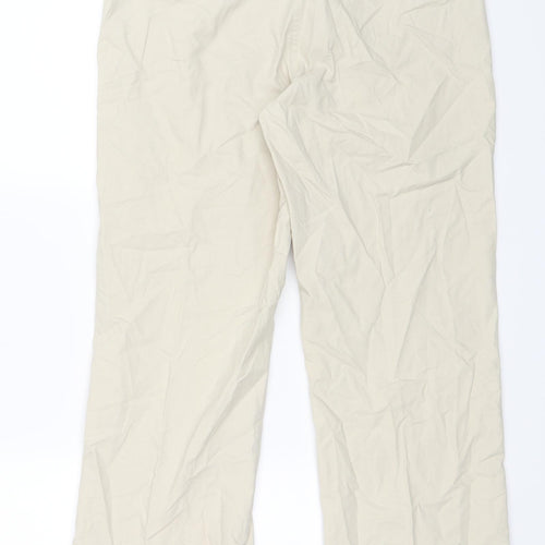 Papaya Womens Beige   Trousers  Size 14 L22 in