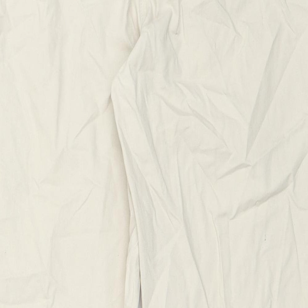 Papaya Womens Beige   Trousers  Size 14 L22 in