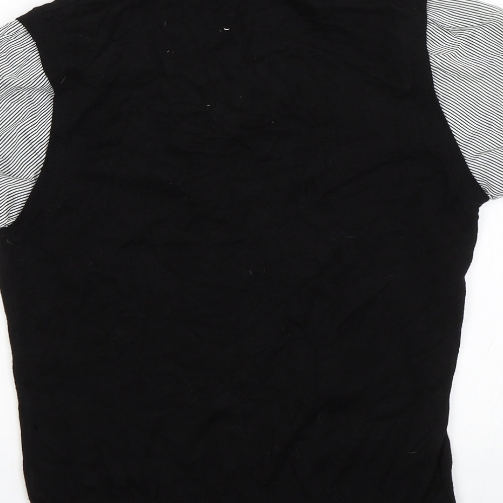 NEXT Womens Black   Basic Blouse Size 12