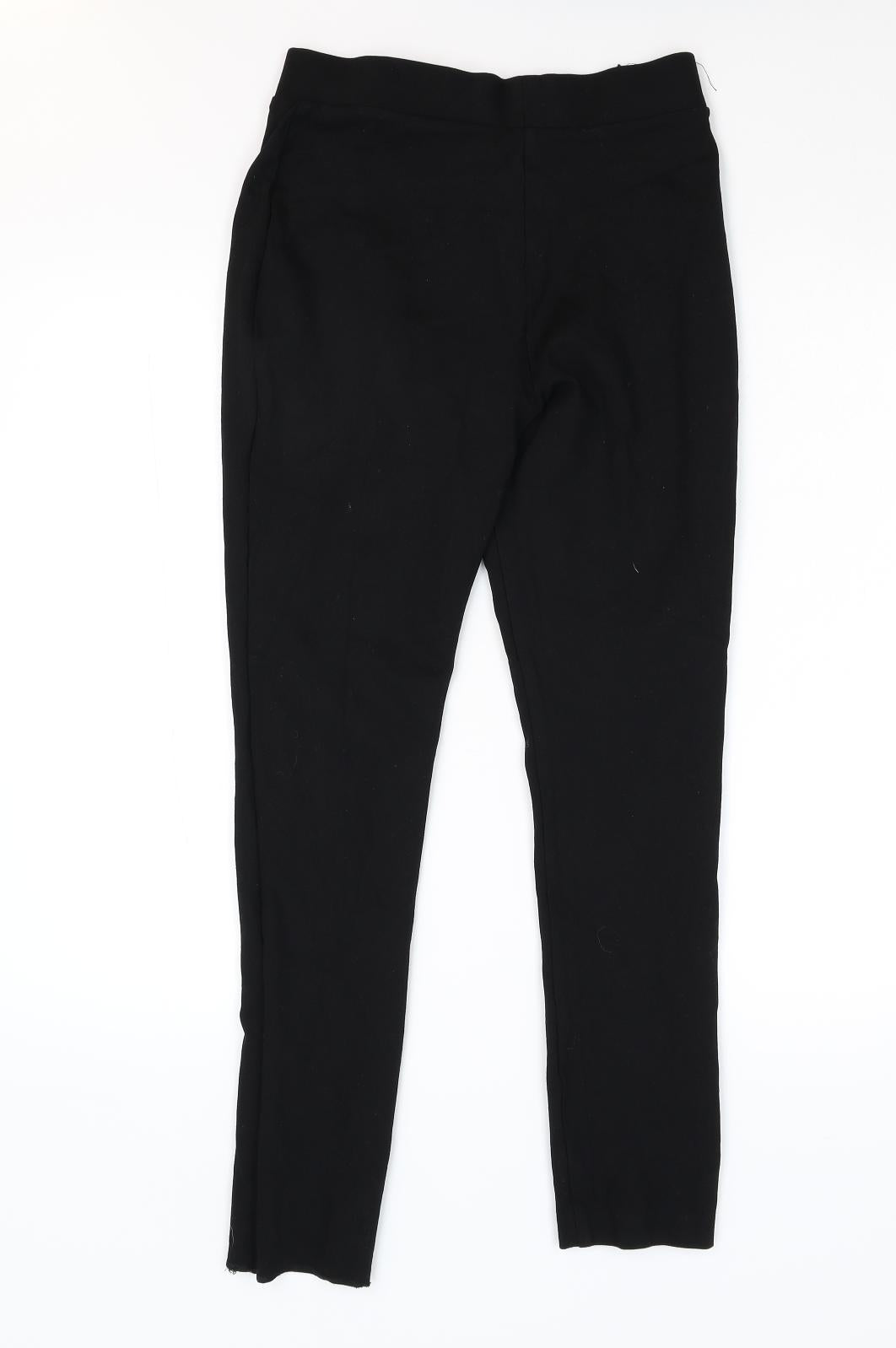 TU Womens Black   Carrot Leggings Size 10 L27 in