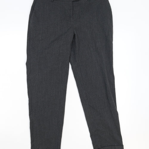 Matalan Womens Grey   Trousers  Size 10 L27 in