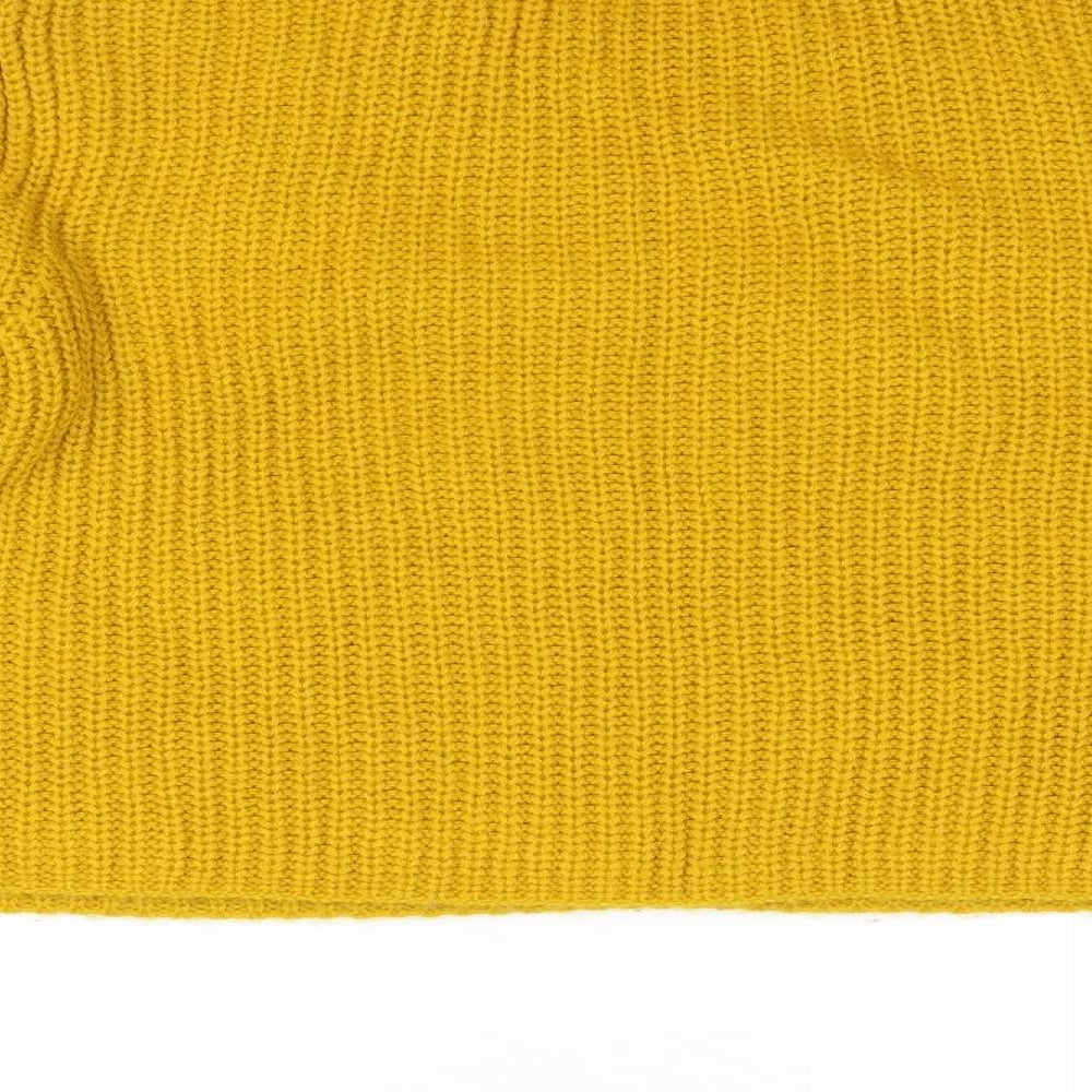 Primark Womens Yellow  Knit Pullover Jumper Size XS