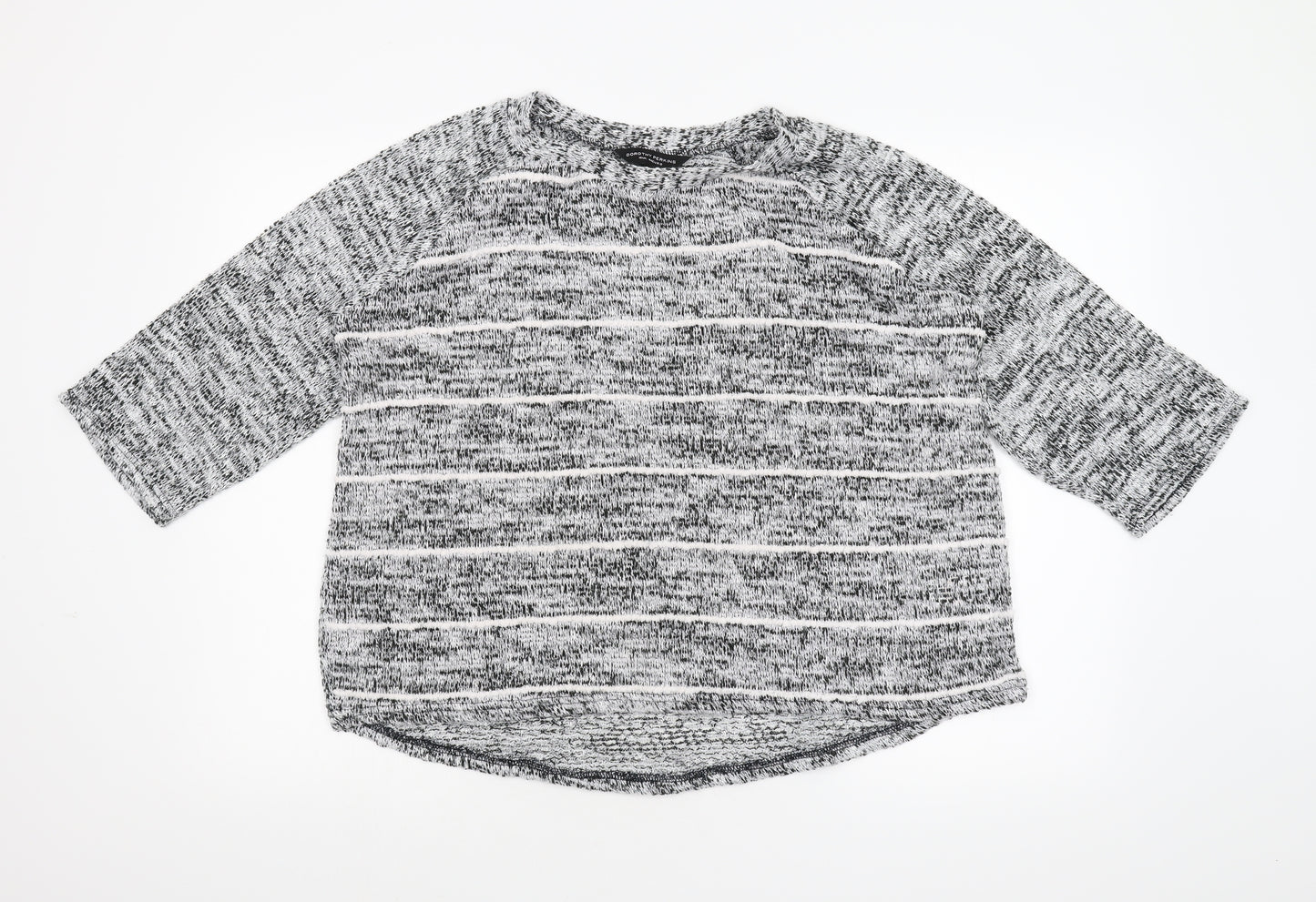 Dorothy Perkins Womens Grey   Pullover Jumper Size 16