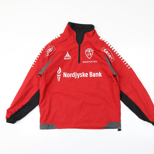 Select Mens Red   Jacket  Size S