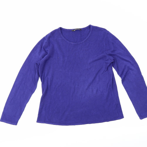 Bonmarché Womens Blue   Pullover Jumper Size 12