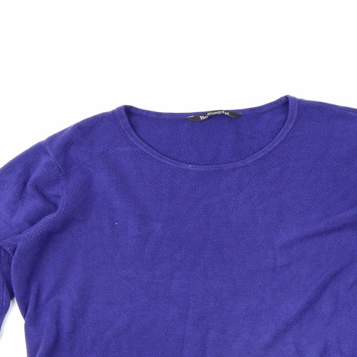 Bonmarché Womens Blue   Pullover Jumper Size 12