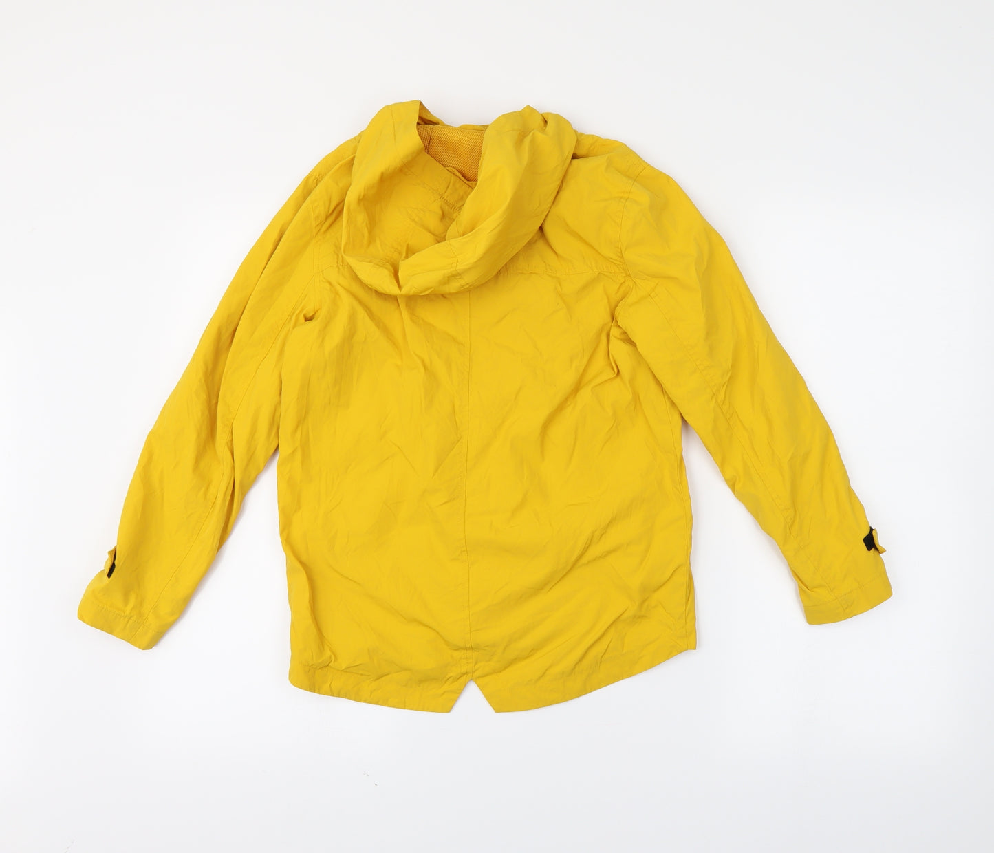 M&S Girls Yellow   Rain Coat Jacket Size 9-10 Years