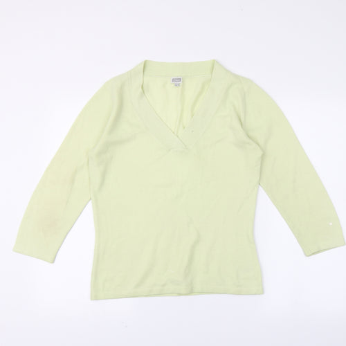 elam Womens Green   Pullover Jumper Size 12