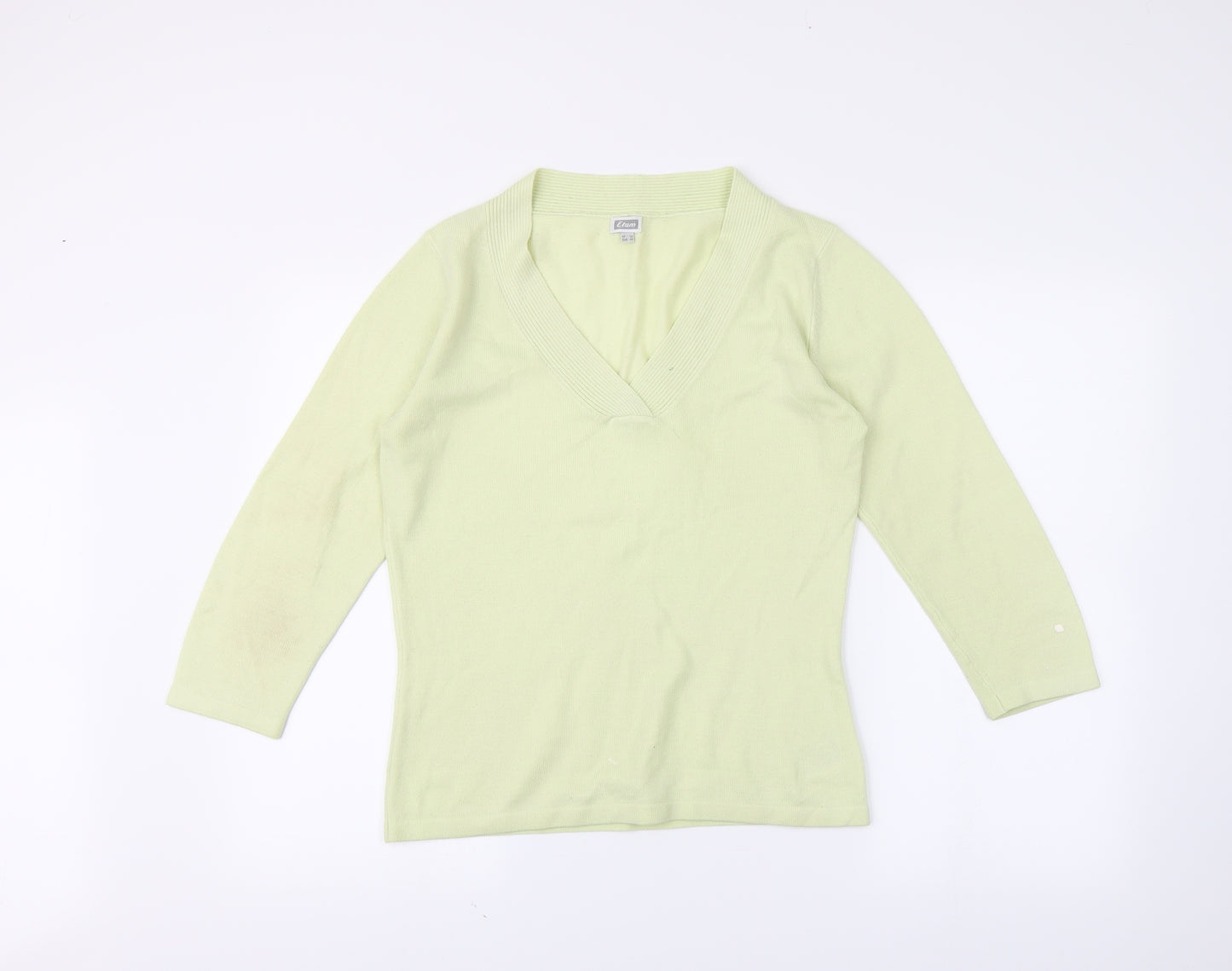 elam Womens Green   Pullover Jumper Size 12