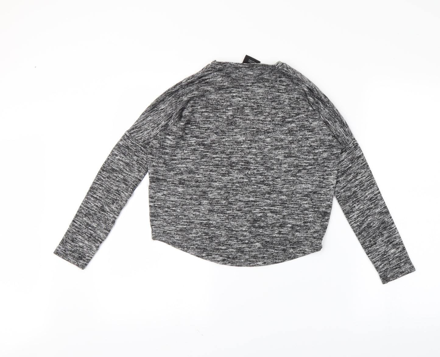 YD Girls Grey   Pullover Jumper Size 8-9 Years  - Reversible sequins