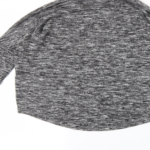 YD Girls Grey   Pullover Jumper Size 8-9 Years  - Reversible sequins