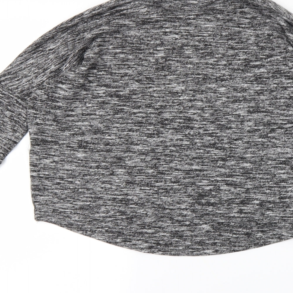 YD Girls Grey   Pullover Jumper Size 8-9 Years  - Reversible sequins