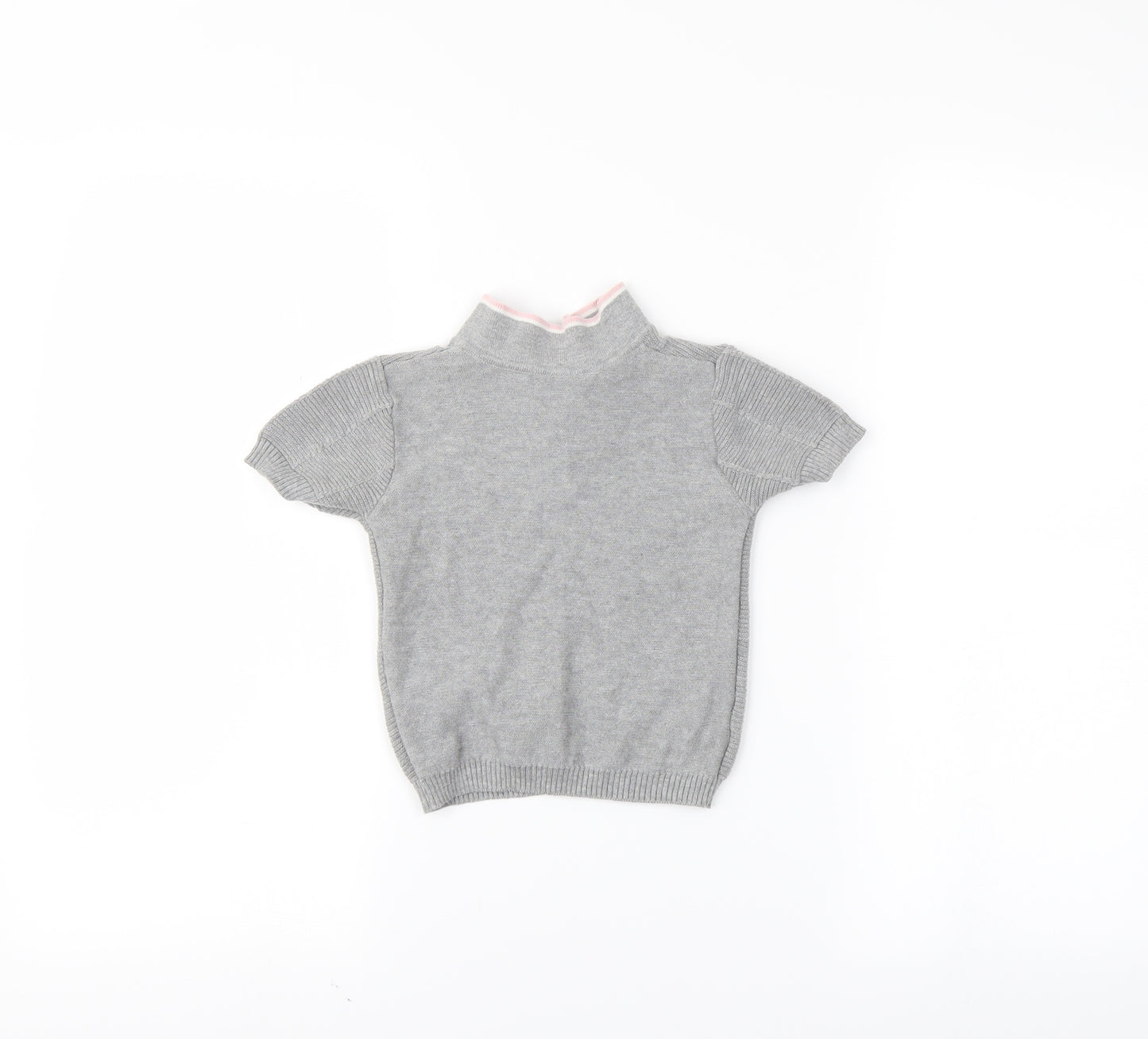 primarl Girls Grey   Pullover Polo Size 12-18 Months