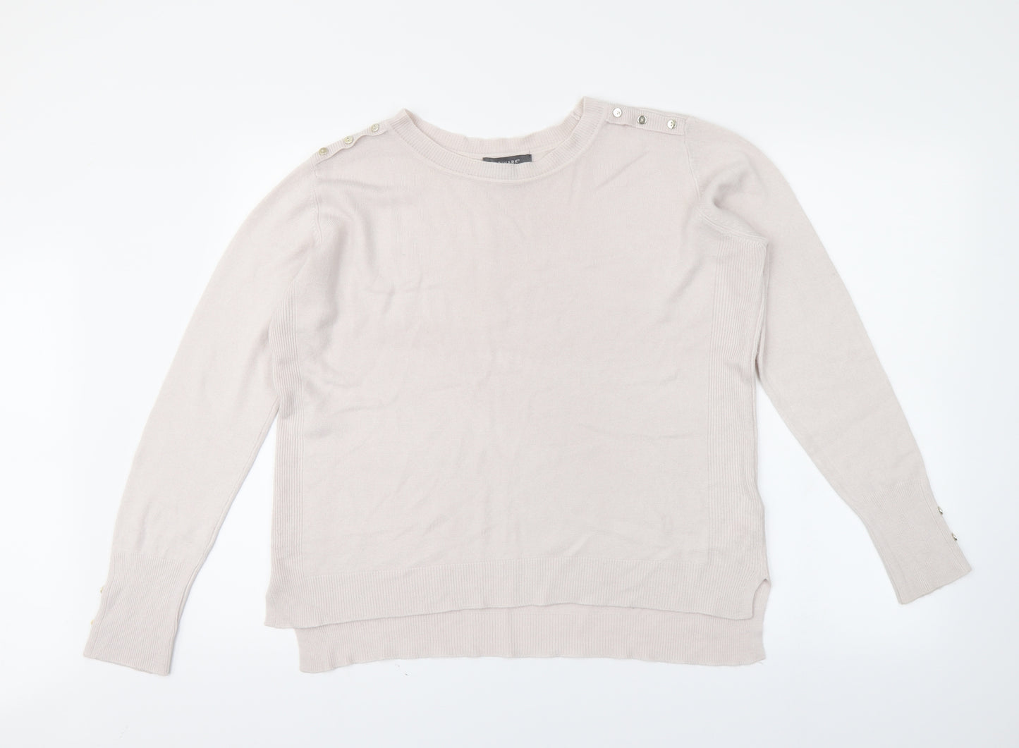 Primark Womens Beige   Pullover Jumper Size L