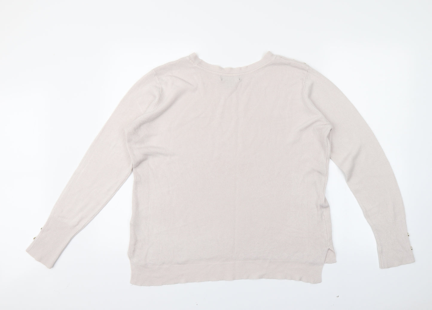 Primark Womens Beige   Pullover Jumper Size L