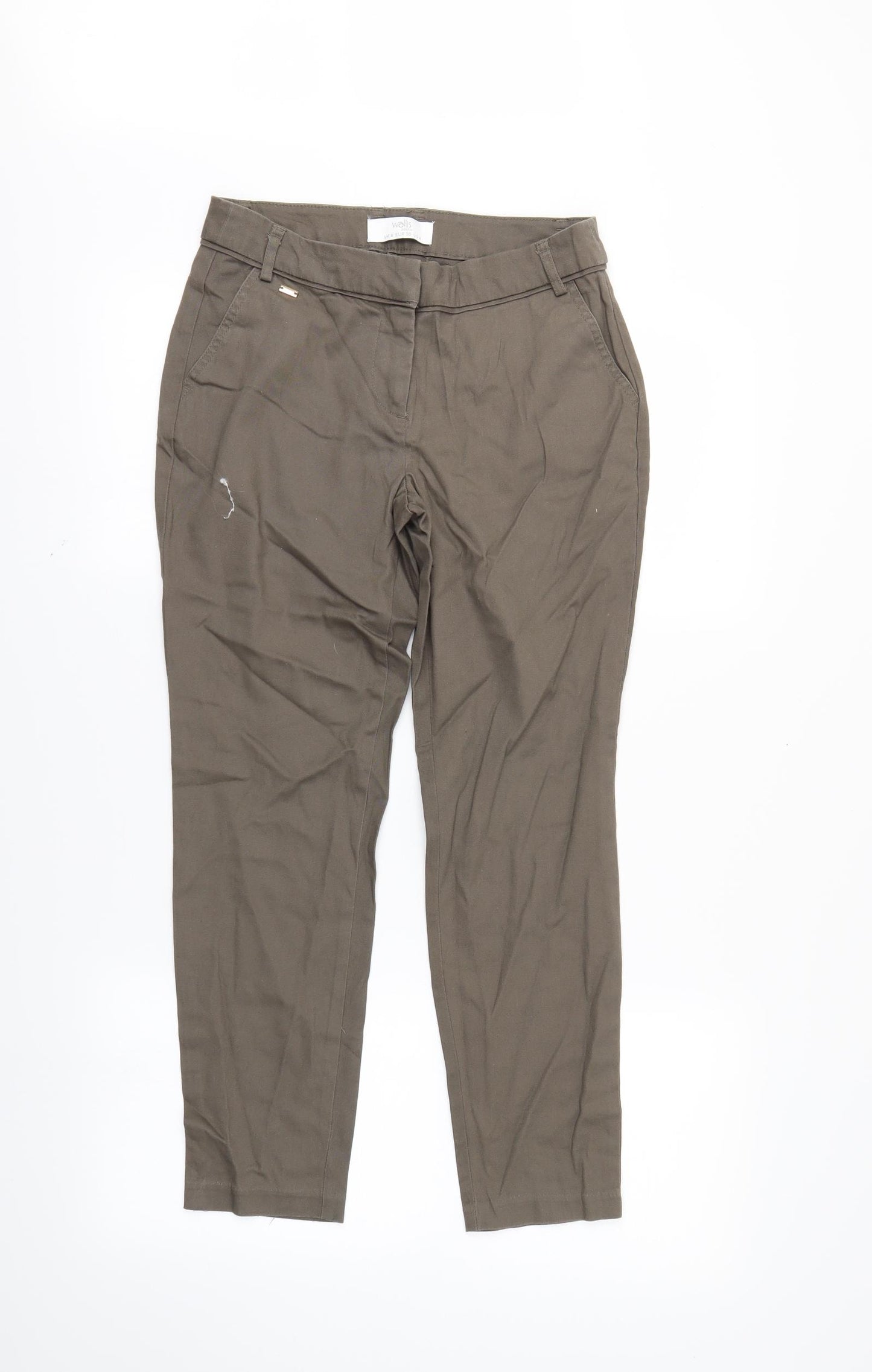 Wallis Womens Grey   Skinny Jeans Size 8 L25 in