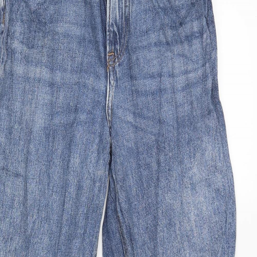 H&M Womens Blue   Straight Jeans Size 12 L30 in