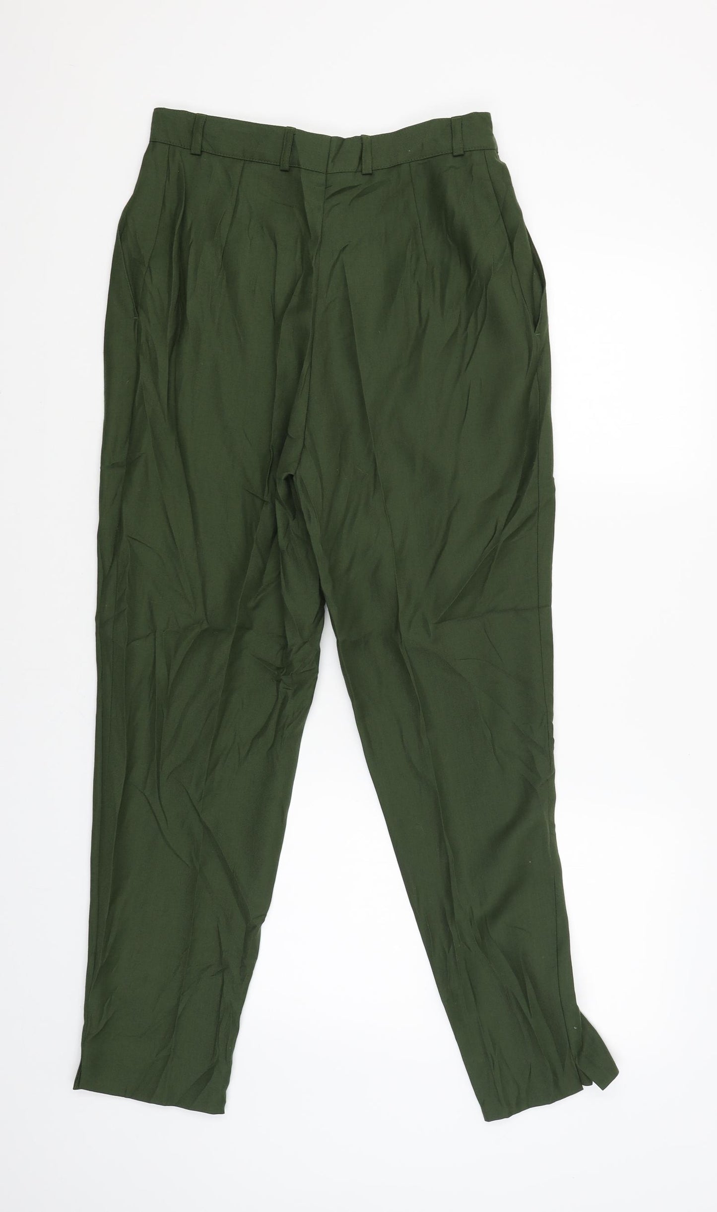 Primeur Womens Green   Chino Trousers Size 14 L28 in