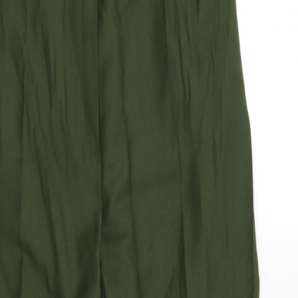 Primeur Womens Green   Chino Trousers Size 14 L28 in
