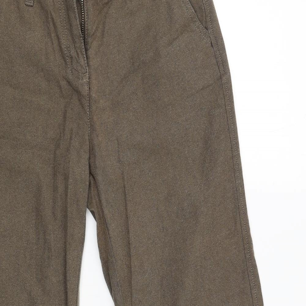 Fat Face Womens Beige   Chino Trousers Size 8 L29 in