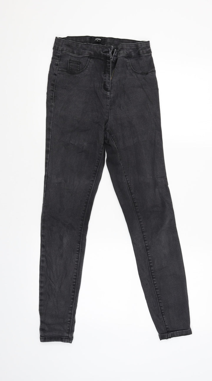 Denim Womens Grey   Straight Jeans Size 8 L28 in