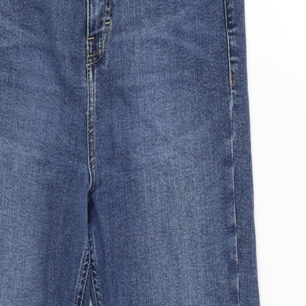 Topshop Womens Blue   Straight Jeans Size 30 L26 in