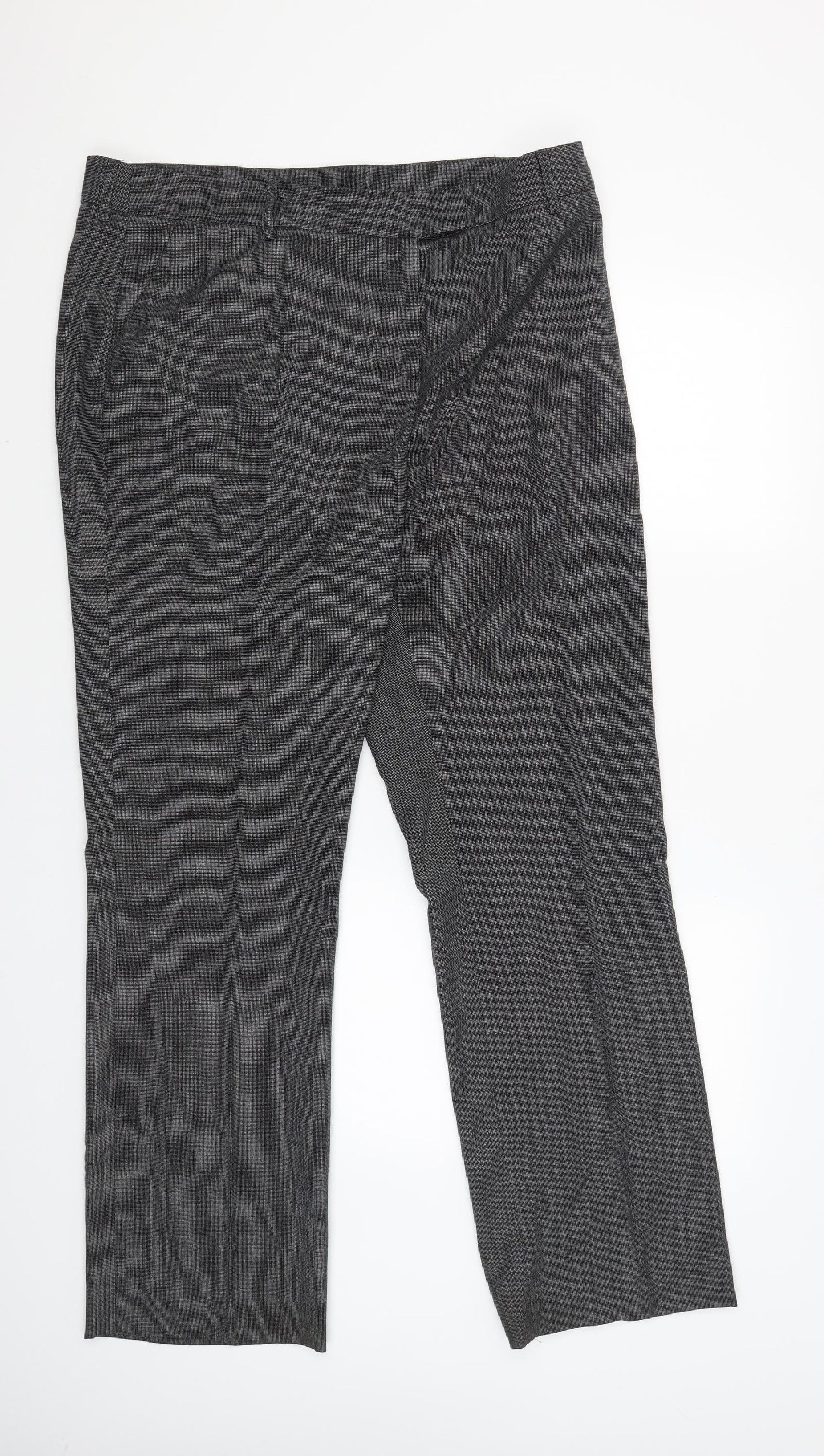 Jaeger Womens Black   Trousers  Size 16 L31 in