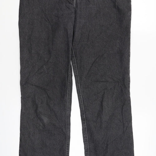 canda Womens Grey   Straight Jeans Size 12 L32 in