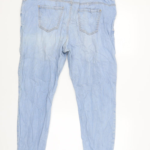 New Look Womens Blue   Skinny Jeans Size 18 L29 in