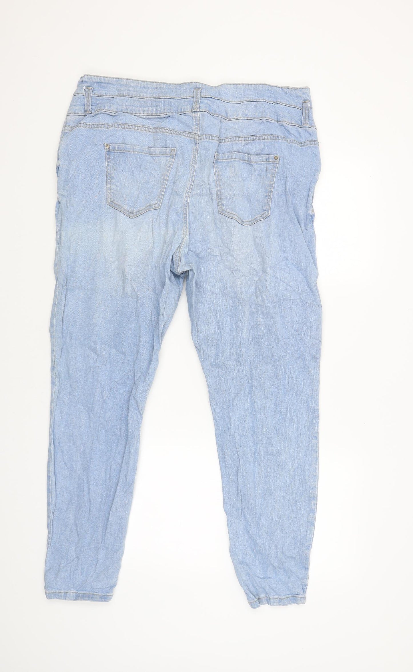 New Look Womens Blue   Skinny Jeans Size 18 L29 in