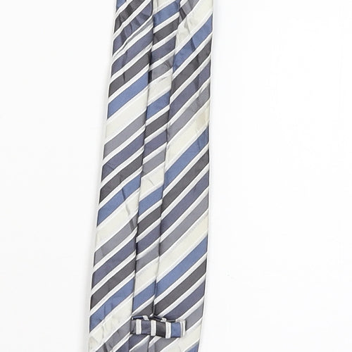 Marks and Spencer Mens Multicoloured Striped  Pointed Tie One Size