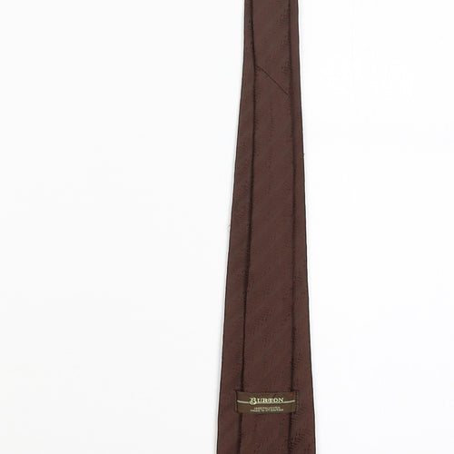 Burton Mens Bronze Striped  Pointed Tie One Size