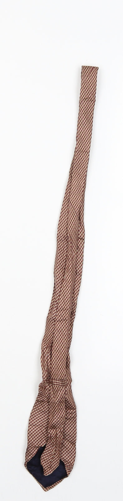 Marks and Spencer Mens Beige Striped  Designer Tie One Size