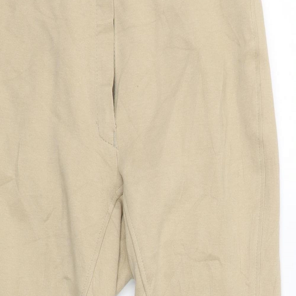 Requisite Womens Beige   Capri Trousers Size 12 L28 in