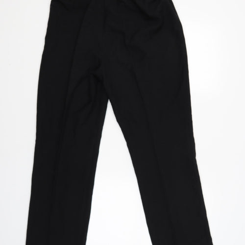 bm collection Womens Black   Capri Trousers Size 14 L28 in
