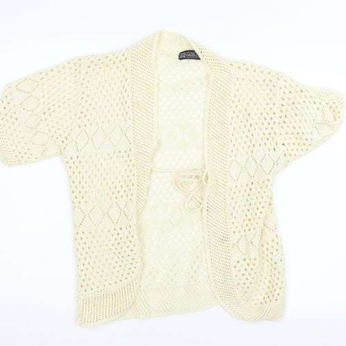 gazelle Womens Ivory   Shrug Jumper Size S